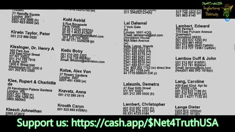 Jeffrey Epstein's Infamous Phone Book Unredacted - Naming Names