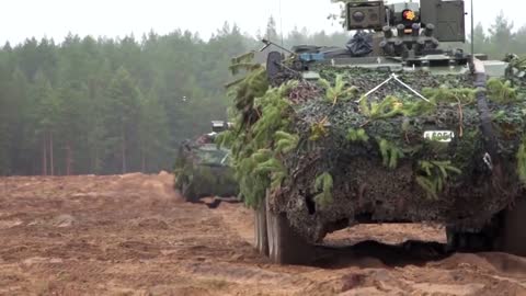 Nato übt Ernstfall an der litauisch-russischen Grenze