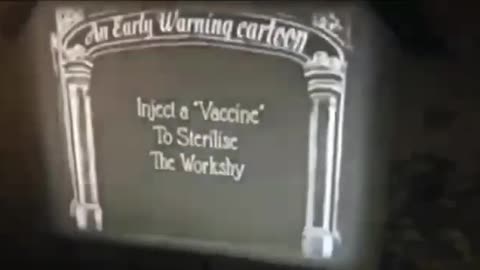 1930's How to take over the world. "VACCINE"