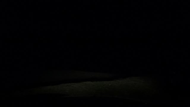 Intro to a night drive with the go pro
