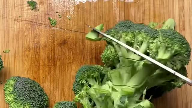 easy way to prepare broccoli and carrots 🥕 🥦