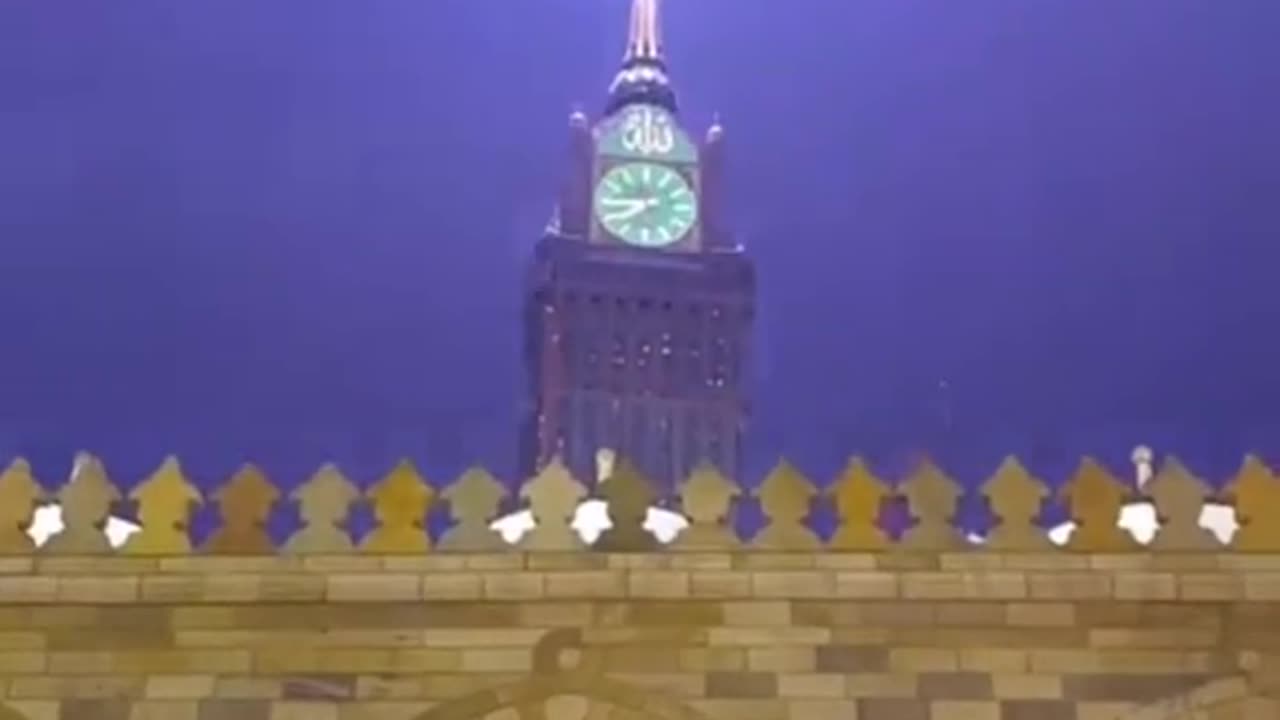 Saudia Arabia Thunderstorm ⛈️🌩️