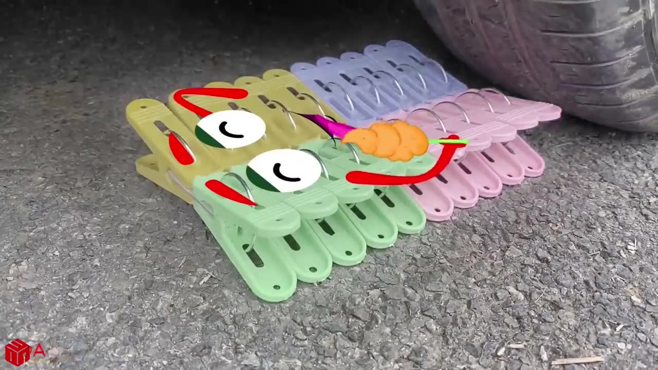 Crushing Crunchy _ Soft Things by Car