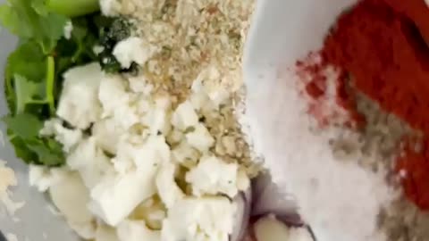 Make these Greek Meatballs (Keftedes) by grinding your own chicken..