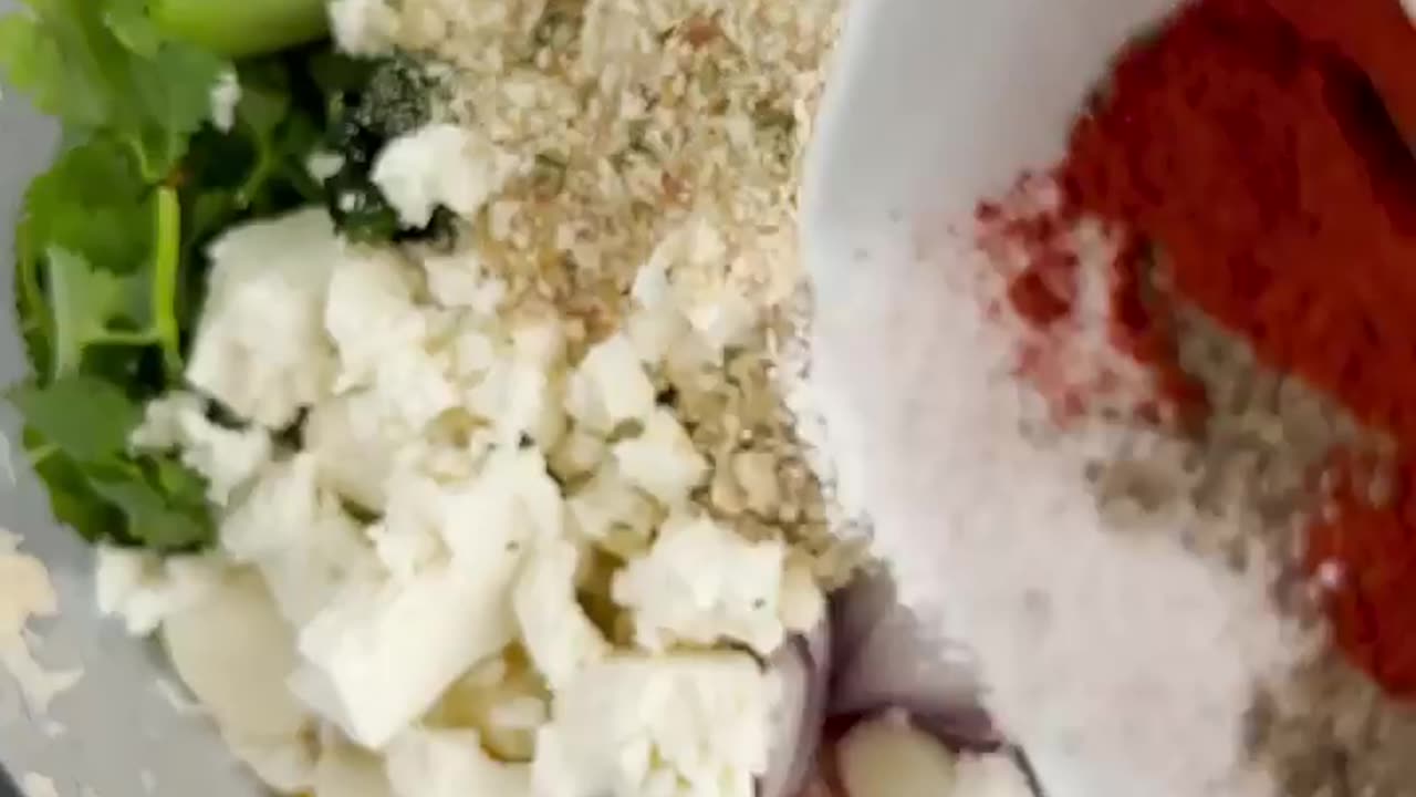 Make these Greek Meatballs (Keftedes) by grinding your own chicken..