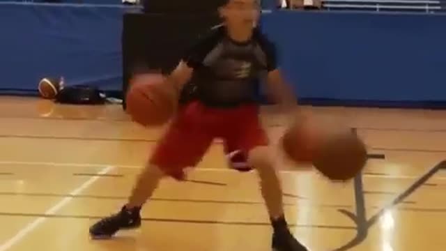 young basketball player