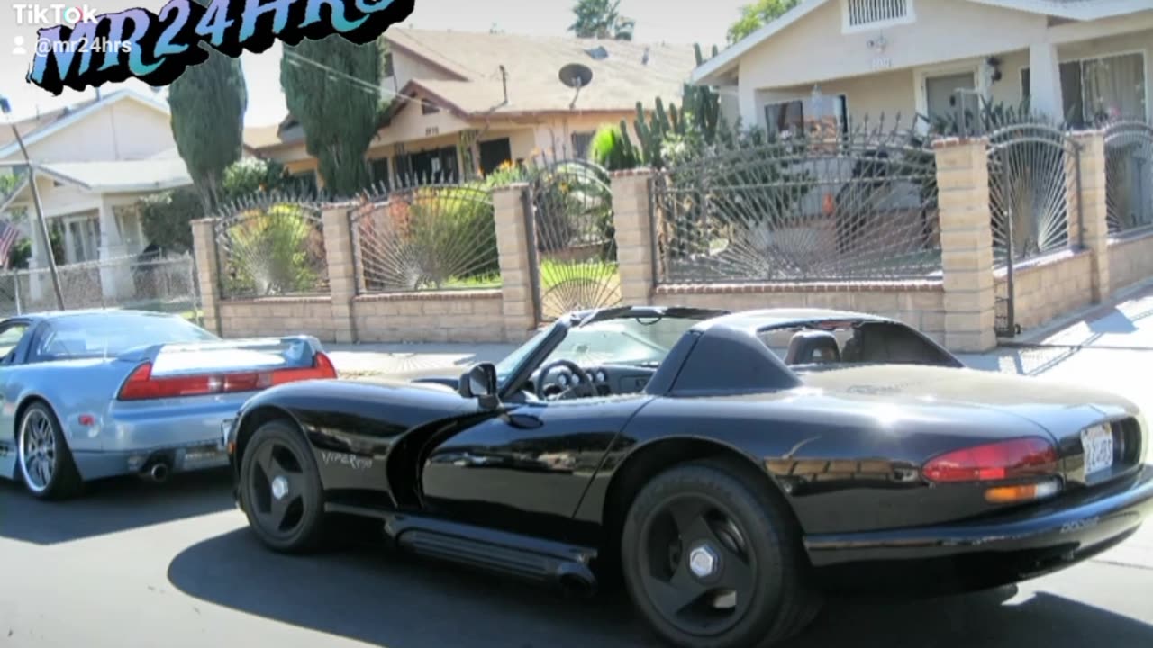 MR24HRS DODGE Black VIPER 1995 Los Angeles