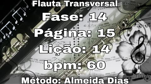 Fase: 14 Página: 15 Lição: 14 - Flauta [60 bpm]