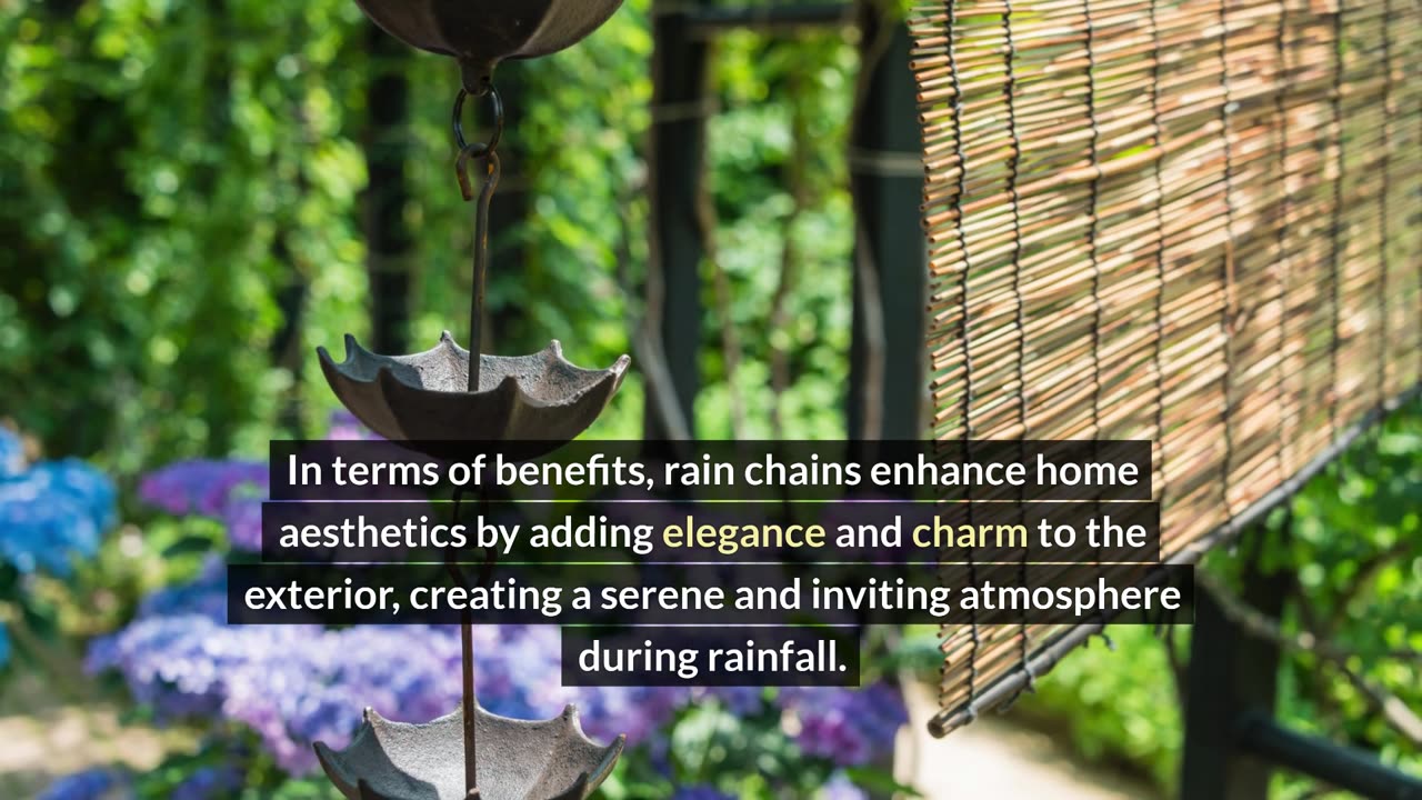 What is a Rain Chain?