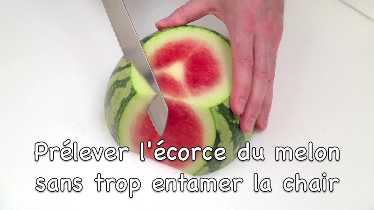 Comment Couper et Peler un Melon d’Eau (Pastèque)