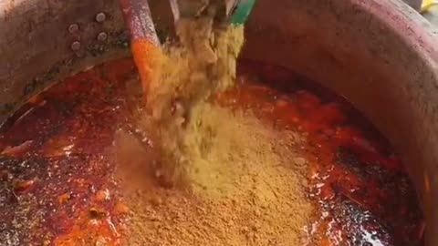 Bulk Making of 200 Kg Rajasthani Style Aloo Tamatar Sabzi in Mumbai Street