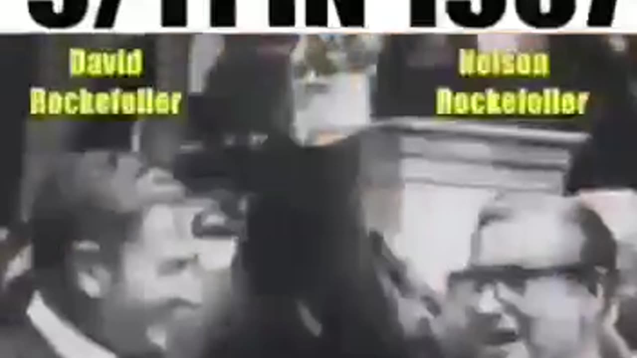 Rockefeller gloats about 9/11 in 1967👆