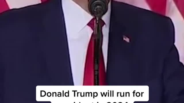 Donald Trump has announced that he will run for president in 2024.