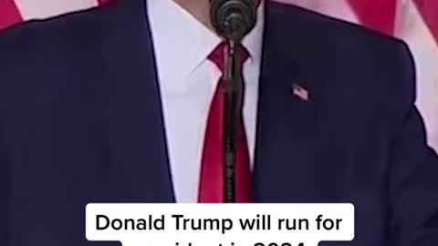 Donald Trump has announced that he will run for president in 2024.