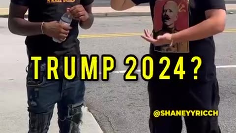 Man on the Street: Trump 2024?