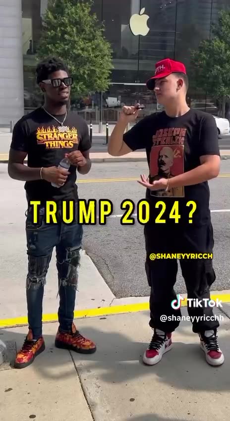 Man on the Street: Trump 2024?