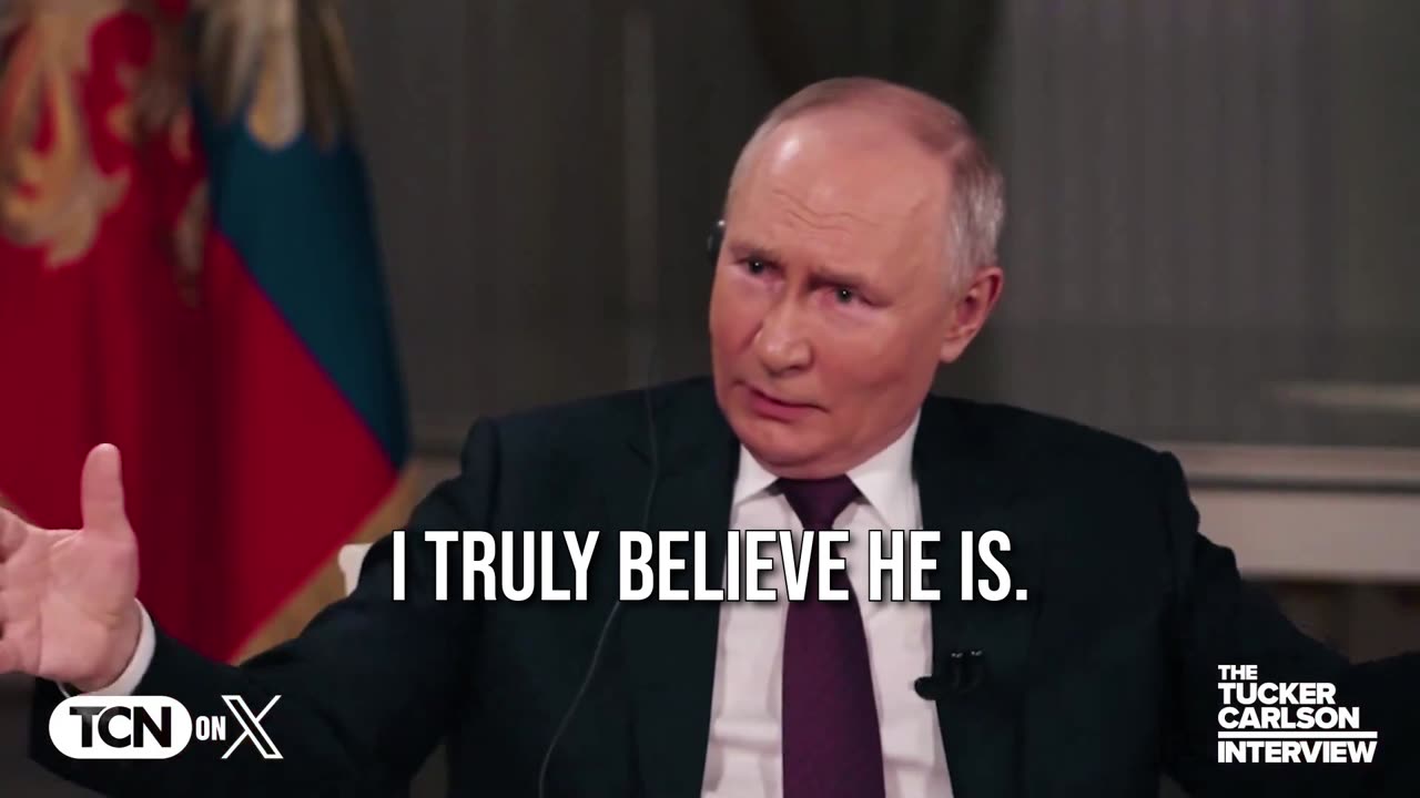 Putin Discusses Elon Musk With Tucker Carlson