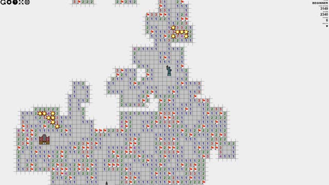 Game No. 85 - Infinite Minesweeper Beginner Level