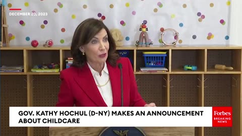 New York Gov. Kathy Hochul Reacts To Colorado Supreme Court Kicking Trump Off Of 2024 Ballot