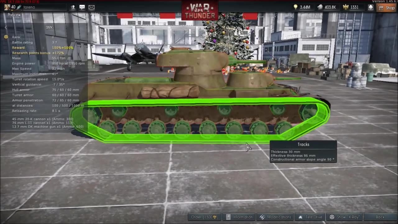 War Thunder 1.45 Dev Server - Tanks!