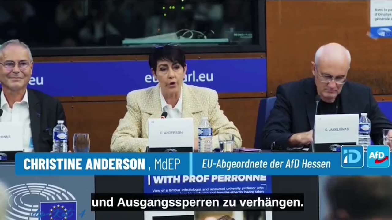 The House of Cards Is Tumbling as Christine Anderson MEP Talk