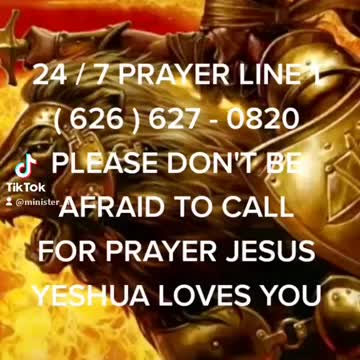 24/7 PRAYER LINE