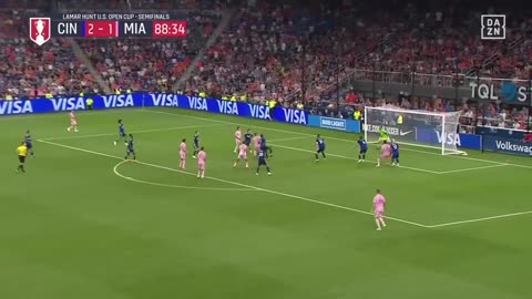 Messi Unbelievable Remontada - Inter Miami vs Cincinnati 3-3 (5-4 PEN) Highlights & Goals - 2023