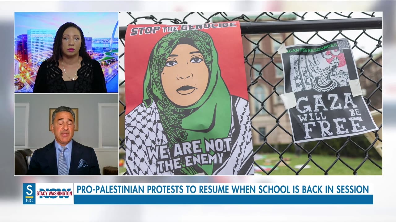 SWN | Pro-Palestinian Protests to Resume When Shool is Back in Session