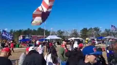 Trump Rally In Montgomery County, Texas