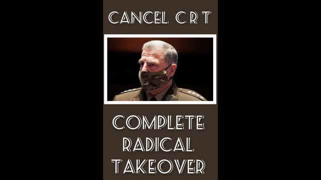 Cancel CRT ! Complete Radical Takeover