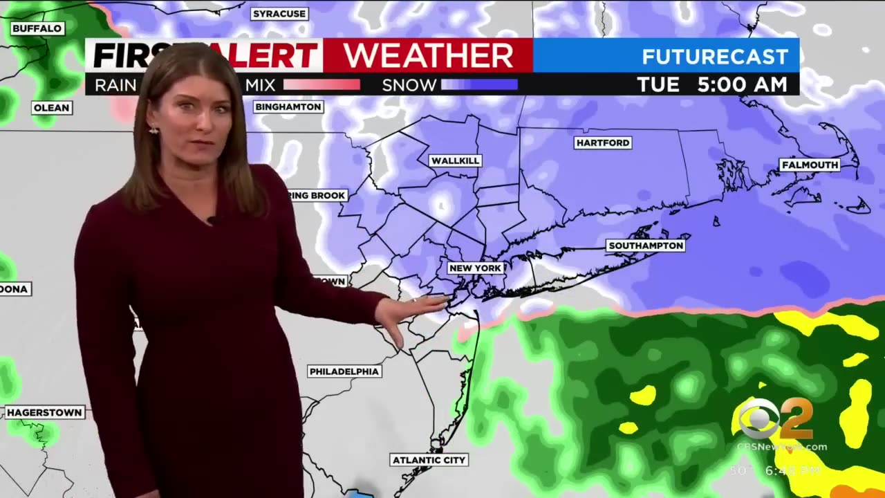 First Alert weather: CBS2 6:30 p.m. forecast