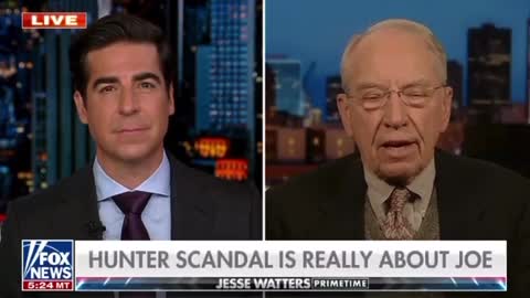 Jesse Watters with Grassley LISTEN!!!