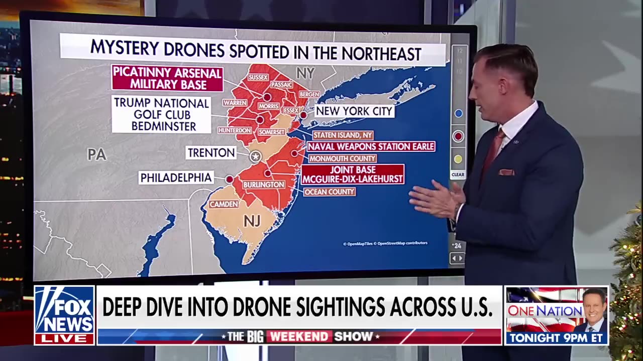 Drone deep dive: Where have the mystery drones been spotted?