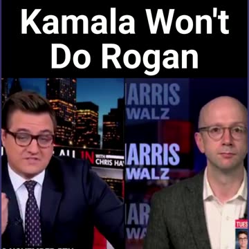 Kamala Harris Not Doing Joe Rogan