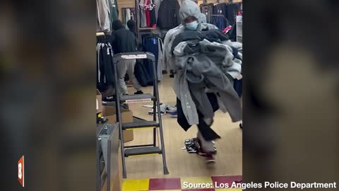 Newsom's California: Shoplifting Gangs Paralyze Los Angeles Retailers