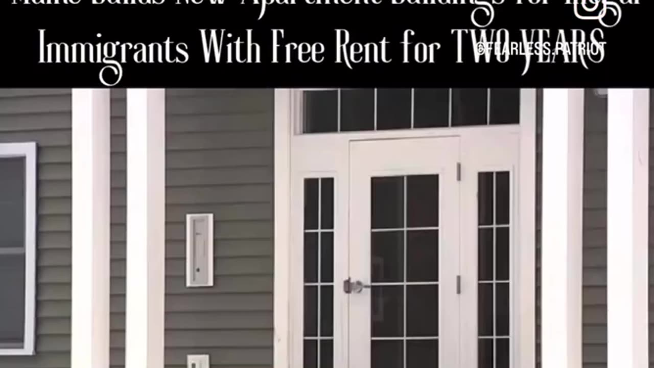 New Apartments Being Built for Illegals. The World is Upside Down