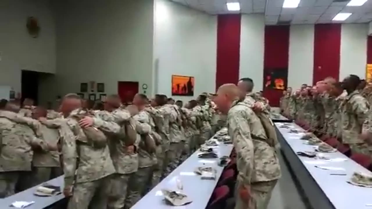 America's Marines Singing "Days of Elijah"