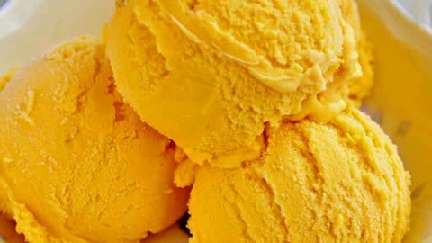 EASY HOMEMADE DELICIOUS MANGO ICECREAM RECIPE