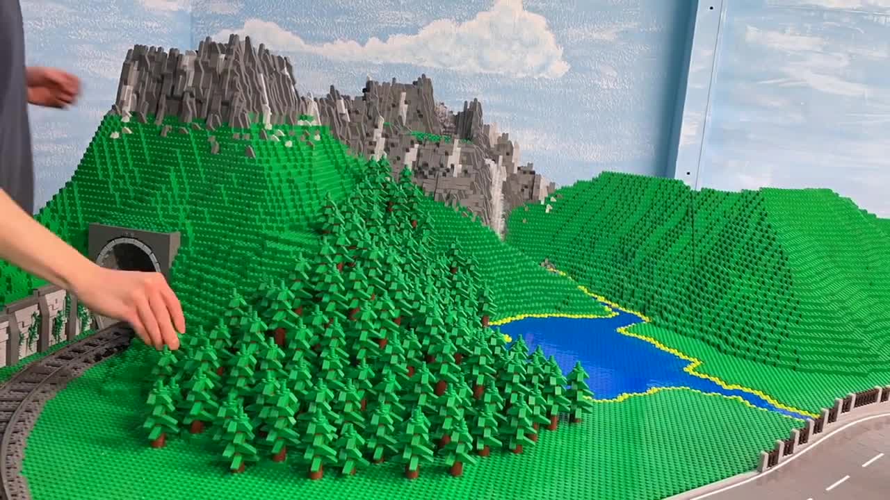 My LEGO Mountain MOC