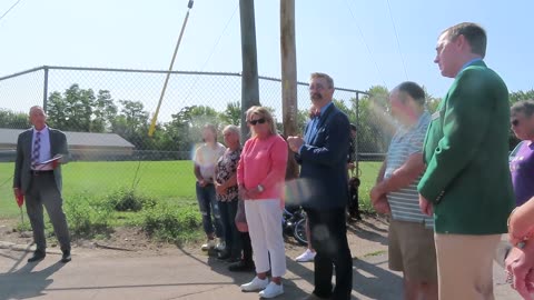 Bill's Barking Lot ribbon cutting. Ottawa, Illinois.