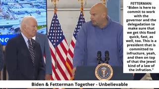 Biden And Fetterman Together - WOW