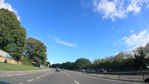 West Sussex. Driving. Speedlapse . Oct 2022