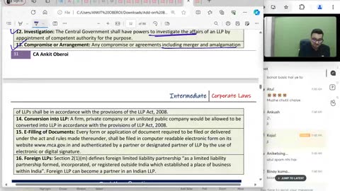 LLP Act Part-4