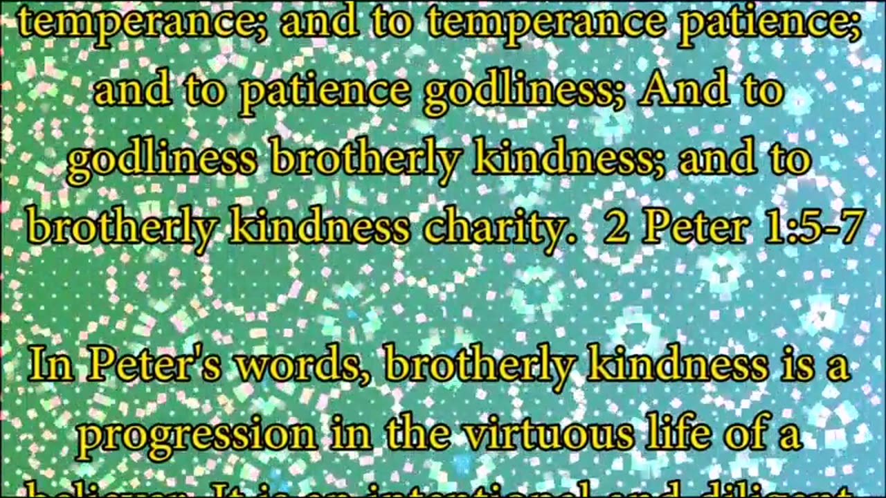 Kindness of God