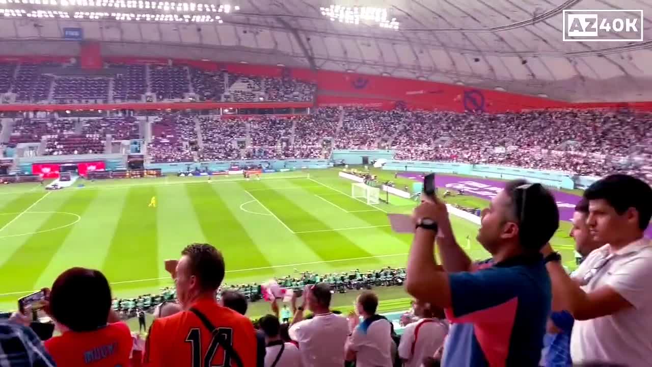 England Fans CRAZY Celebrations After 6-2 vs Iran