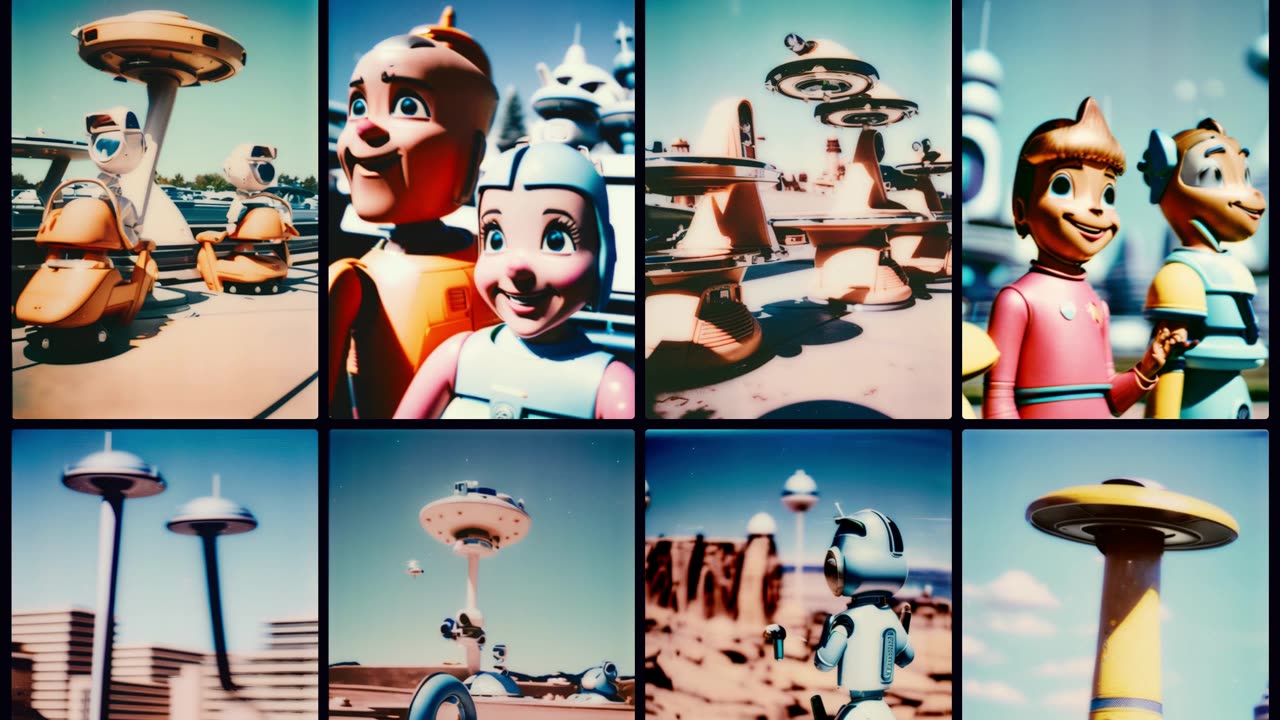 The JETSONS | Abandoned Theme Park (4K)