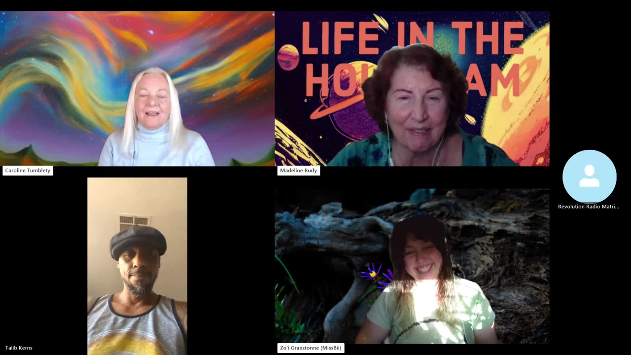 Life in the Hologram our guests Zo'i Graestonne and Talib Jensen
