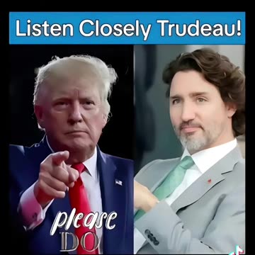 Trump2024 He said he would arrest Trudeau!