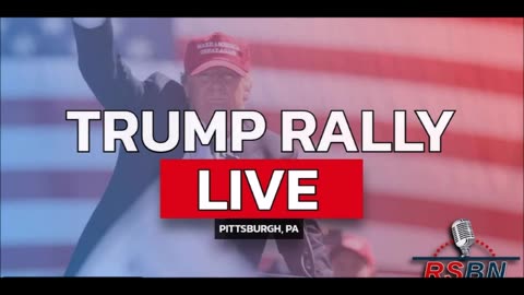 LIVE: President Trump Holds a Rally in Pittsburgh, PA - 11/4/24