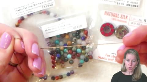 Gemstone Healing Choker Necklace - DIY Jewelry Making Tutorial by PotomacBeads